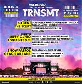 Dates and Full Line-up of Singers and Bands |
